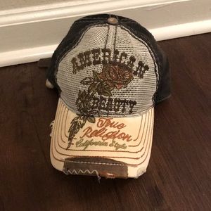 True Religion “American Beauty” Baseball Cap